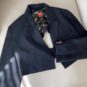 Zara Cropped Blazer